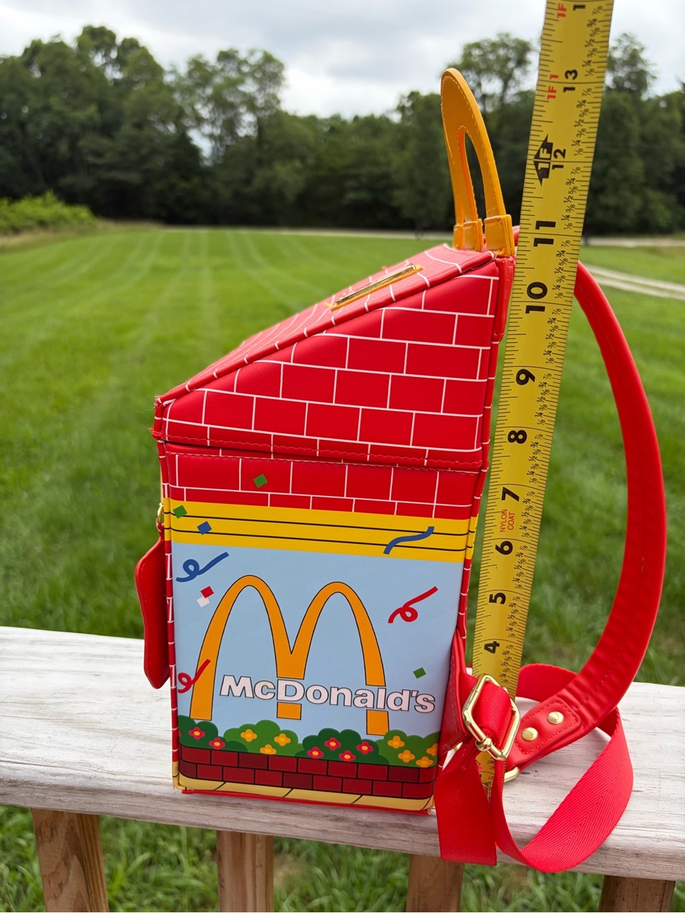 Loungefly McDonalds Happy Meal Mini Backpack Ronald Grimace Hamburglar Retro - Picture 15 of 16